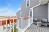 Deck featuring a water view