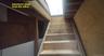 Steps to basement from office