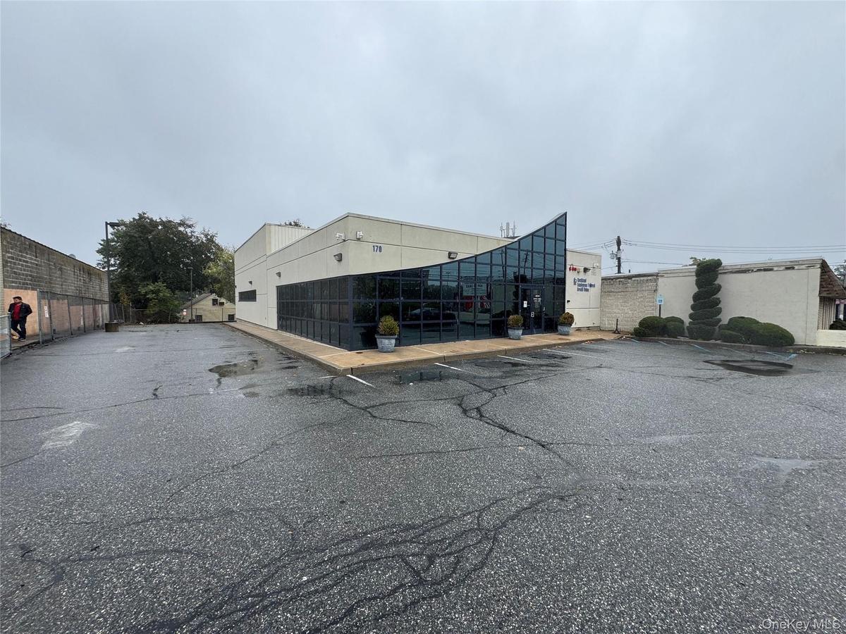 View of uncovered parking lot