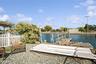 Dock with a water view