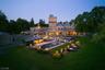 Twilight aerial view