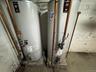Utilities with gas water heaters for the residential building.