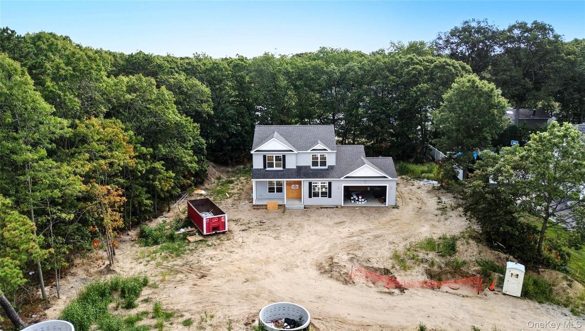 View from above of property
