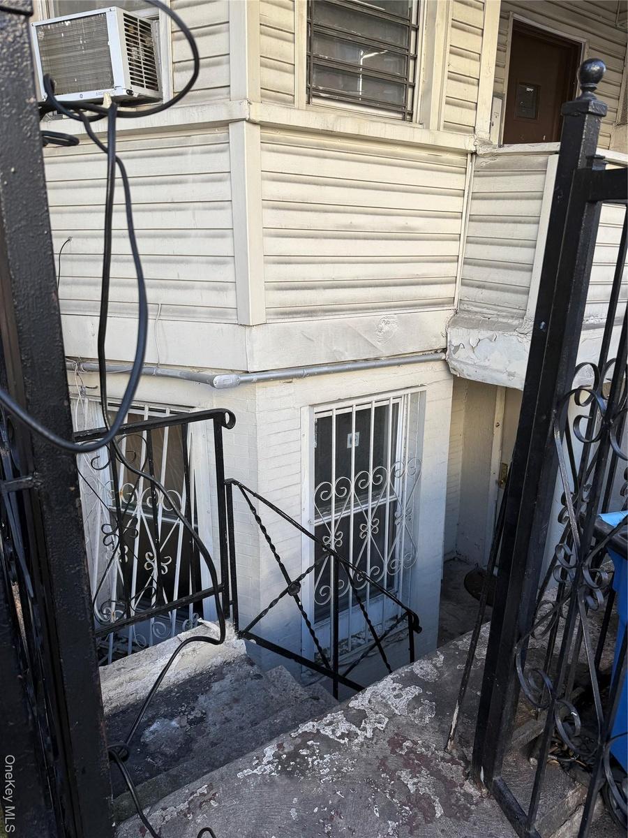 Entrance to property with cooling unit
