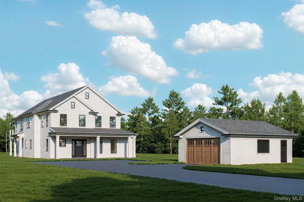 Front of House and Garage