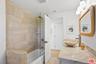 Bathroom 2 w/ tub and shower