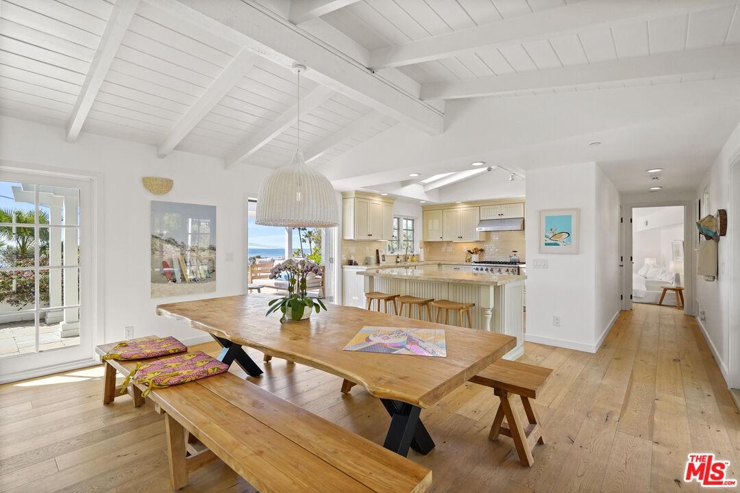 Open dining and Kitchen