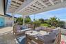 Open patio off the kitchen