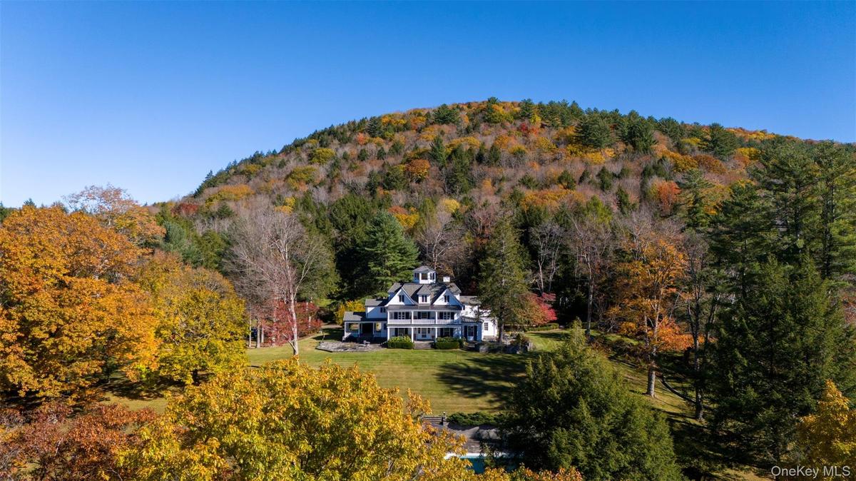 Fall arial view