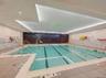 View of indoor pool