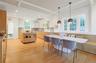 Kitchen with Leicht cabinetry, white oak flooring
