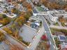Aerial view of residential area