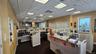 Office featuring a drop ceiling