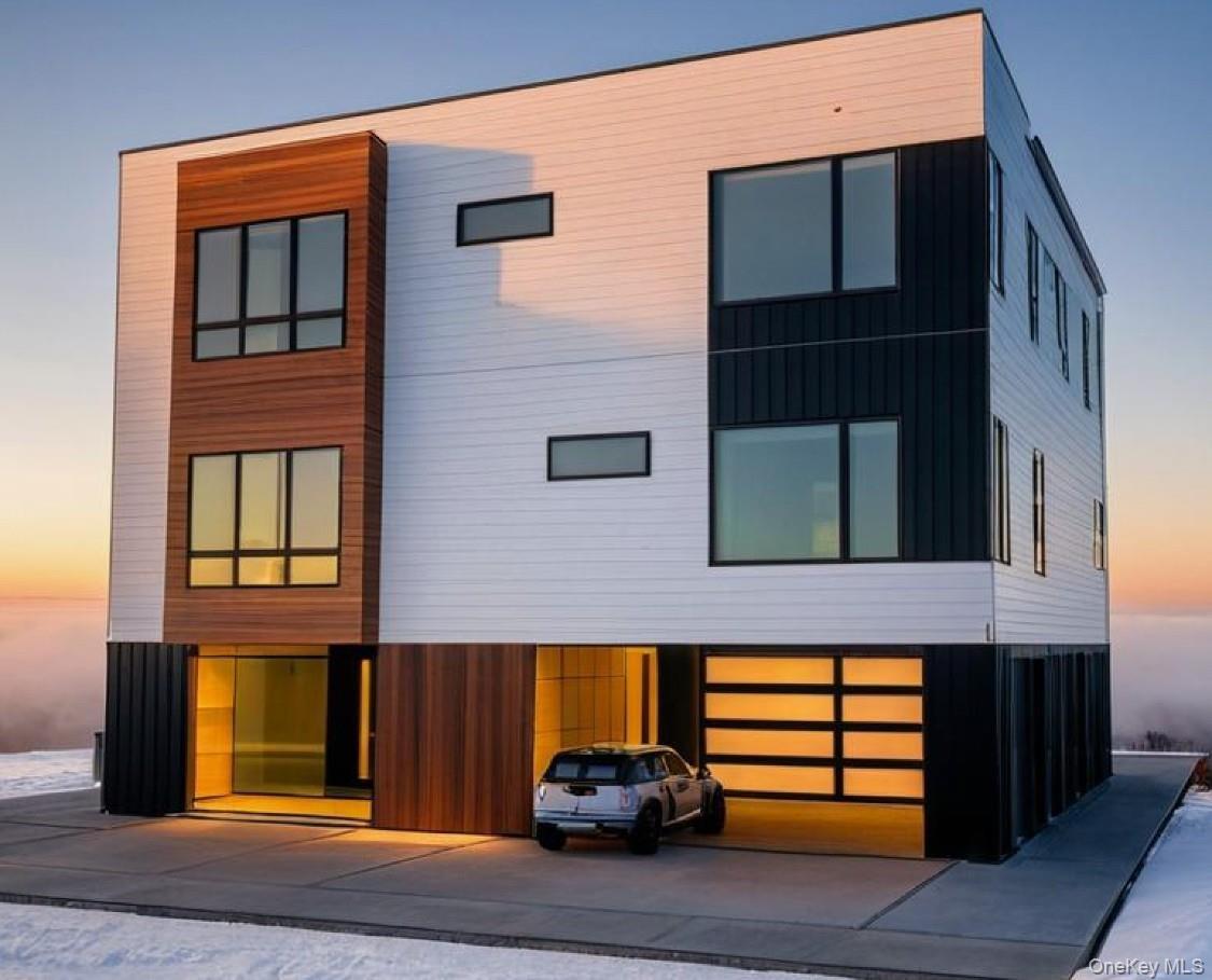 View of modern home