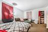 Bedroom with carpet floors