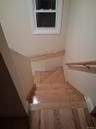 Stairs with wood finished floors