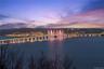 Mario Cuomo Bridge night view