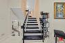 Stairway featuring baseboards