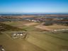 Aerial view of sparsely populated area