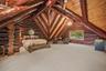 Very large second floor bedroom with reading nook, beautiful views and private bath.