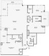 2,606 sq ft
3 bedrooms, each with its own bathroom and walk-in closet, 3 balconies plus powder room. kitchen with long island, dinning room and livin