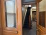 Stairs with radiator heating unit