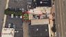 Aerial overview of property's location with property parcel outlined