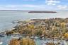 View of property location nearby Peconic Bay beaches and a marina