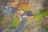 View from above of property