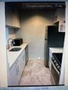 Kitchen with stove and dishwasher