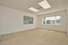Spare room with a paneled ceiling