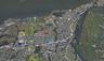 Aerial overview of property's location