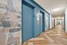 Hall with elevator