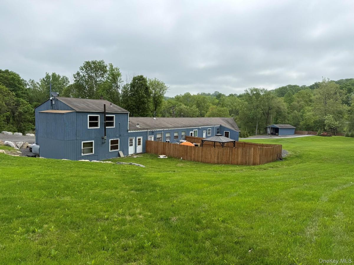 Back of property