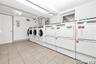 Laundry area with independent washer and dryer