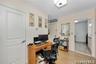 Office area with light wood finished floors