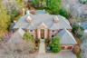 View from above of property