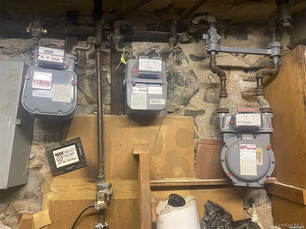 Utilities with gas meter