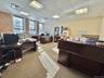 Home office with a paneled ceiling