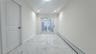 Unfurnished room with baseboard heating, light marble finish floors, and recessed lighting