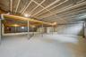 View of unfinished below grade area. For Marketing Purposes!