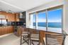 Gourmet kitchen with amazing water views