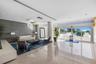 Modern building entrance lobby