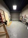 Garage featuring a workshop area