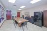 2nd floor kitchen area featuring a paneled ceiling and light tile patterned floors