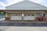 Garage with driveway
