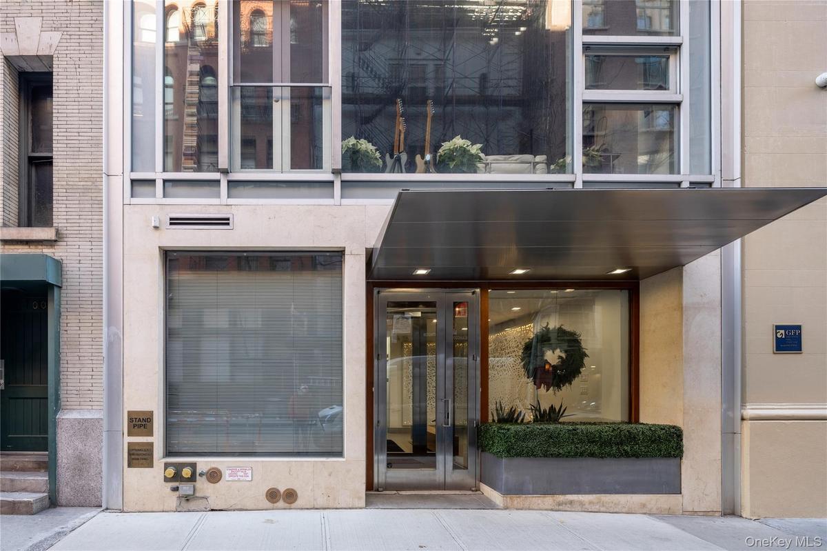 View of exterior entry