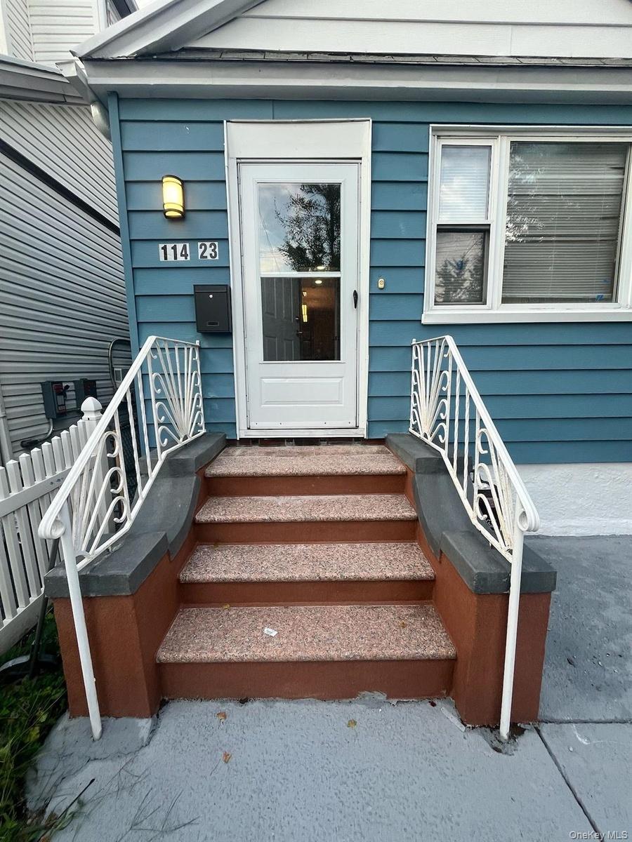 Doorway to property