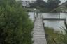 Dock with a water view