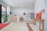 Welcome area with recessed lighting